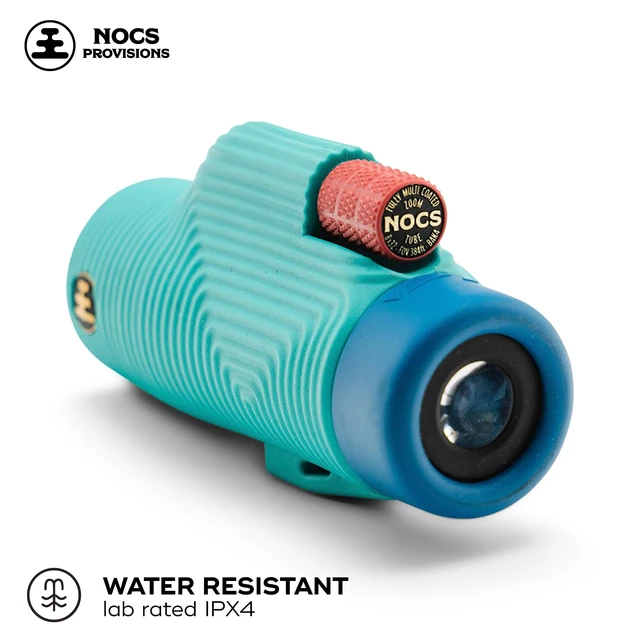 Alt view image 3 of 7 - Zoom Tube 8x32 Monocular, 8X Magnification Telescope, Bak4 Prism, Wide Field of View for Bird Watching, Backpacking & Wildlife Viewing - Tahitian Blue
