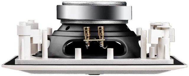 Alt view image 5 of 7 - 8" in Wall Subwoofer 150W Easy Install, Paintable Grill IWS8