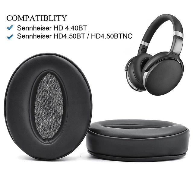 Alt view image 5 of 7 - Ear Pads Cushion Replacement, Earpads Compatible with Sennheiser HD4.50BT, HD4.50, HD4.50BTNC, HD4.50SE, HD4.40BT, HD4.30G, HD4.20S, HD458BT, HD450, HD450BT, HD400S, HD350BT Headset