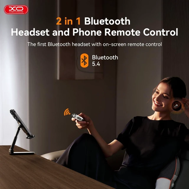 Alt view image 2 of 7 - Wireless Earbuds with Video Control & Camera Shutter, BT 5.4 HiFi Stereo Sound, Long Playtime, Fast Charging, Touch Control, IPX5 Sweatproof for Sports, Work & Commute