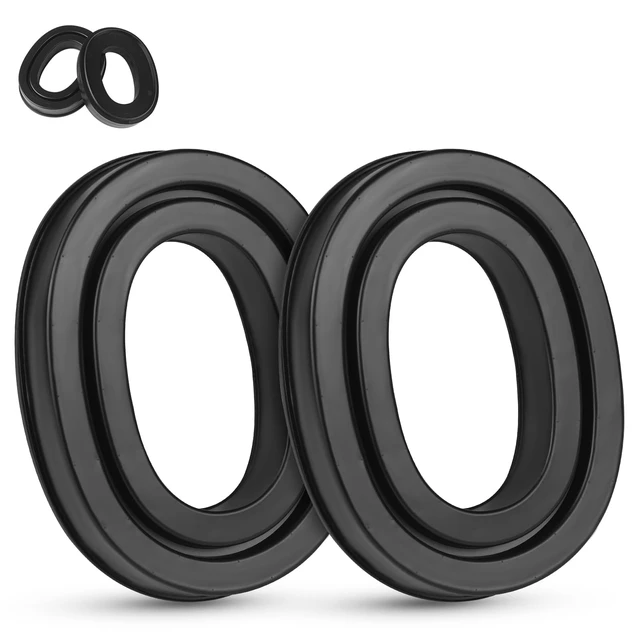 Alt view image 7 of 7 - Gel Ear Pads Compatible with 3M PELTOR Headsets, Upgraded Silicone Gel Instant Chill Earpads for 3M WorkTunes(90543, 90544, 90542, 90541) - with Sealed Bottom Shell