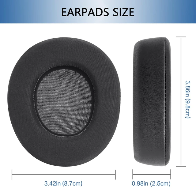 Alt view image 6 of 7 - Cooling Gel Ear Pads Replacement for SteelSeries Arctis Nova Pro Wireless & Nova Elite Gaming Headset, Earpads for Nova Pro Wireless & Nova Elite Headphones with Memory Foam (Cooling Gel Black)