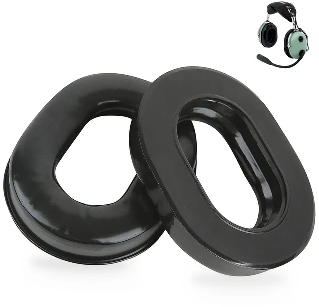 Main image of Gel Seals Cushions for David Clark Aviation Headsets, Gel Earpads for Headphones Fit for David Clark H10-60 H10-20 H10-13.4 H10-76 H10-30 H10-13S