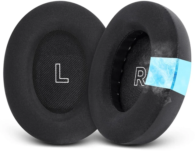 Main image of Earpads Replacement for Bose QuietComfort Ultra (QC Ultra), Ear Pads Cushions Replacement with Ice Silk Fabric and Memory Foam (Cooling Black)