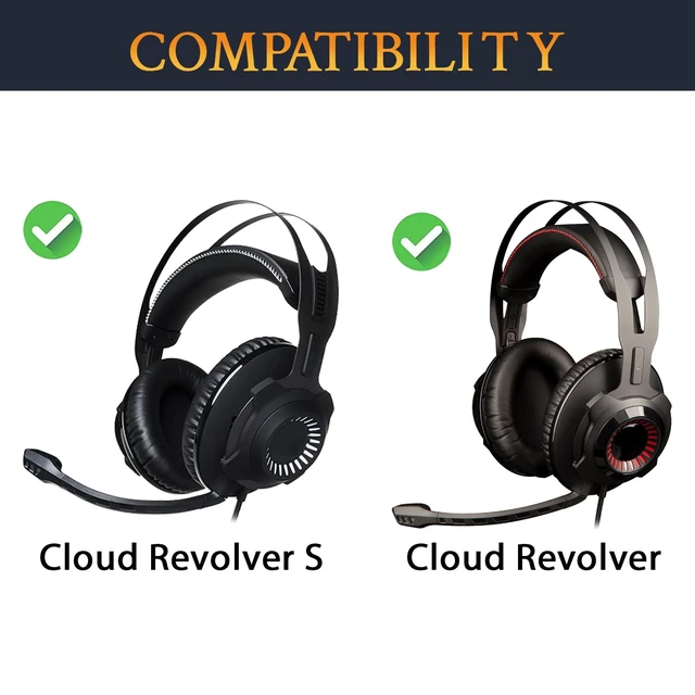 Alt view image 2 of 5 - Cooling Earpads for HyperX Cloud Revolver(S) - Black