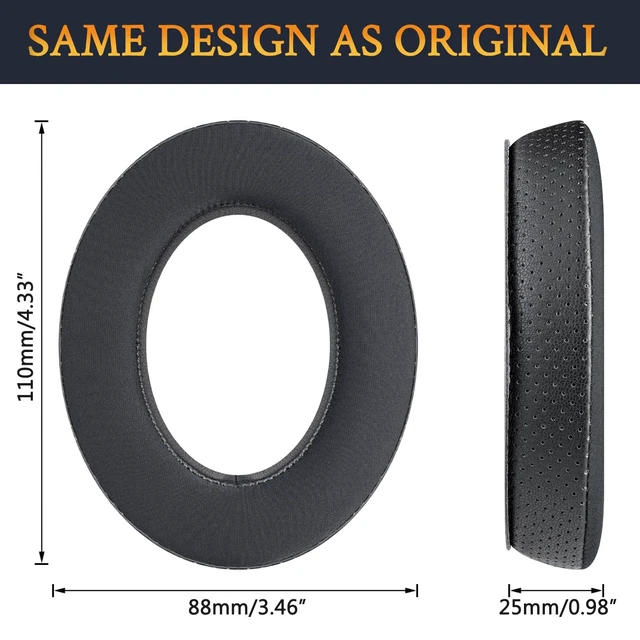 Alt view image 5 of 5 - Cooling Earpads for HyperX Cloud Revolver(S) - Black