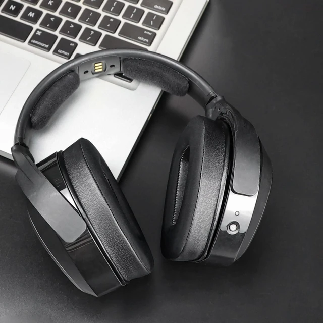 Alt view image 4 of 7 - Cooling Earpads for Sennheiser RS175/HDR175/TR175 - Black for RS/TR/HDR(165/175/185/195) Headphones