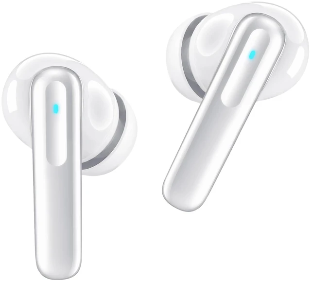 Main image of R1 Wireless Earbuds Bluetooth 5.4 Stereo Sound Headphones - White 48 Hours of Battery Life, Hi-Res Sound, Clear Calls, Comfortable Fit, IP7 Waterproof Bluetooth Earbuds for Phone/Android/iPad