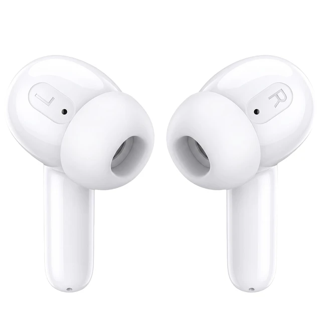 Alt view image 4 of 7 - R1 Wireless Earbuds Bluetooth 5.4 Stereo Sound Headphones - White 48 Hours of Battery Life, Hi-Res Sound, Clear Calls, Comfortable Fit, IP7 Waterproof Bluetooth Earbuds for Phone/Android/iPad