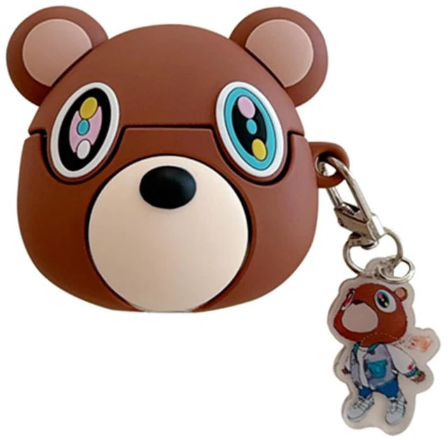 Main image of Earbuds Case for AirPods 5/4 (2026/2024) for Girls Boys Kids,Cute Cartoon Popular Bear Design Silicone Headphone Cover for AirPods 4th/5th Generation