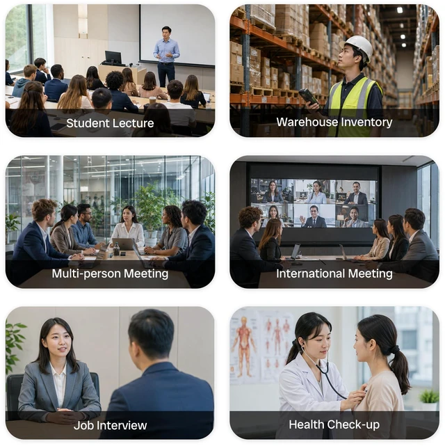 Alt view image 7 of 7 - Note Pro AI Voice Recorder, Auto Transcription, Membership AI Note Taker for Professionals & Teams, AI Agents, Meeting Minutes, PPTs, Action Items, AI+ Chat, MagSafe Compatible