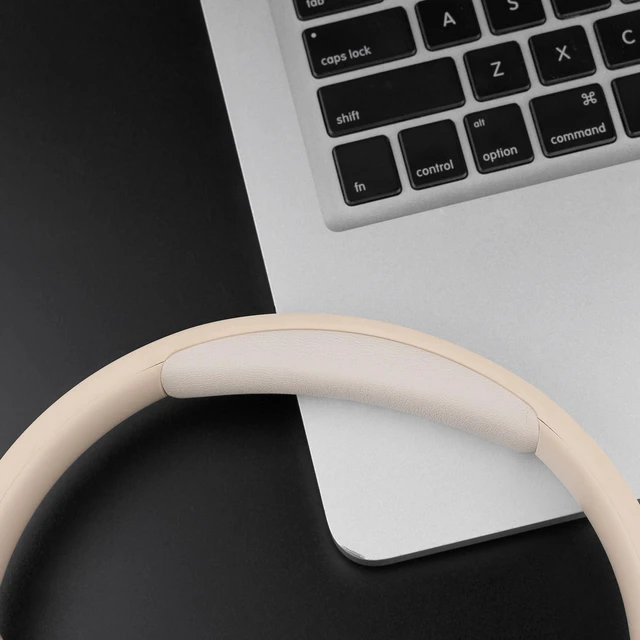 Alt view image 5 of 7 - Headband Cover for JBL Tune 500BT/510BT/520BT/600BT/600BTNC/660NC/670NC/700BT/710BT/720BT/750BT/750BTNC/760NC/770NC Headphones, Replacement Headstrap Pad Repair Part - Gold