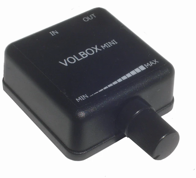 Main image of Volbox Mini inline volume control in-line headphone audio adjuster stereo 3.5mm 1/8" aux attenuator