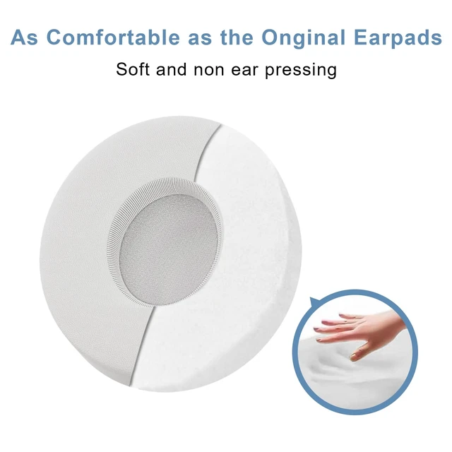 Alt view image 5 of 7 - Replacement Ear Pads for Beats Solo 3 / Solo 2, EarPads for Solo3 / Solo2 Wireless Over-Ear Headphones, Gray