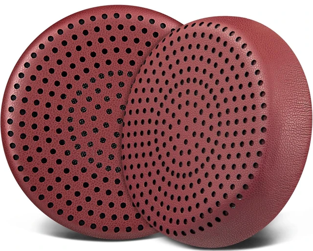 Main image of Earpads Replacement for Skullcandy Grind Wired/Wireless Bluetooth On-Ear Headphones, Ear Pads Cushions with Softer Leather, Noise Isolation Foam - Burgundy