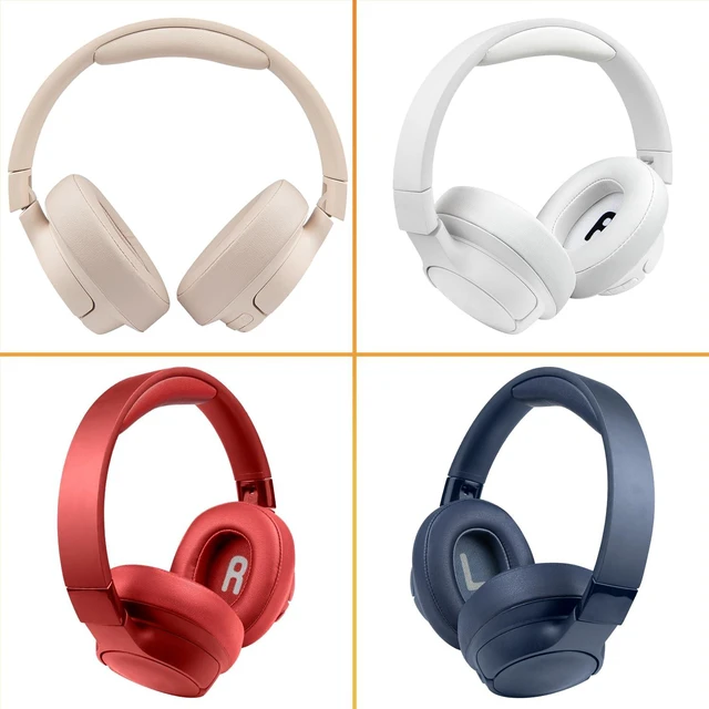 Alt view image 4 of 7 - Headband Cover for JBL Tune 500BT/510BT/520BT/600BT/600BTNC/660NC/670NC/700BT/710BT/720BT/750BT/750BTNC/760NC/770NC Headphones, Replacement Headstrap Pad Repair Part - White