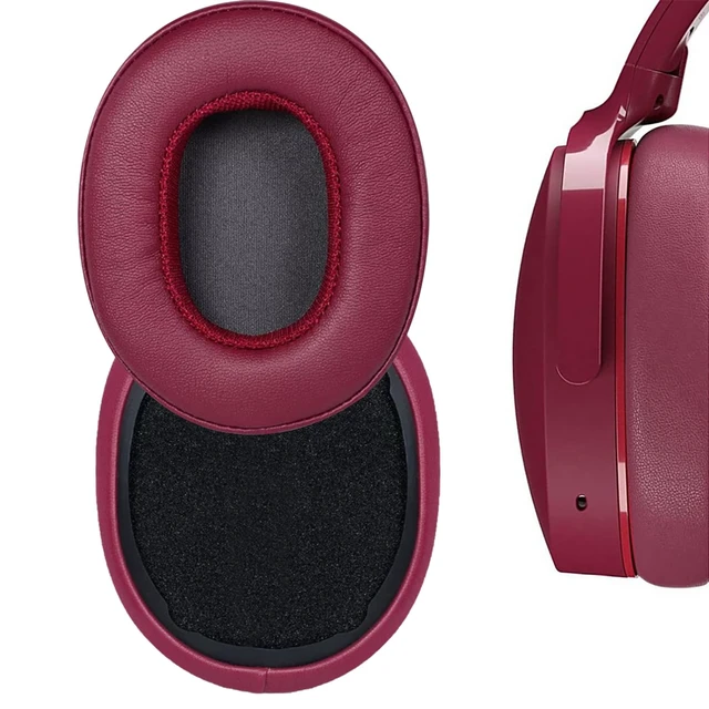 Alt view image 6 of 7 - Replacement Ear Pads for Skullcandy Crusher Wireless/Evo/Hesh ANC/EVO/Crusher ANC, Headphones Ear Cushions Covers for Skullcandy Venue Wireless ANC Headset Accessories Ear Cups Repair Parts (Burgundy)