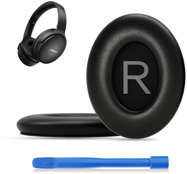 Main image of Replacement Ear Pads for Bose QC45, QC SE, QC45 SE Headphone, Black Compatible with Bose QuietComfort, QuietComfort 45 (45 SE), QuietComfort SE Headphones, Headphone Earpads Cushions