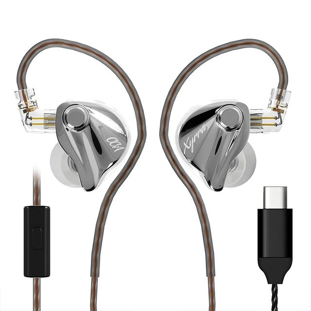 Main image of Xyrra Dual Driver in-Ear Monitor Headphones,1DD+1BD HiFi IEM Earphones,Wired Gaming Earbuds for Gamers Musicians