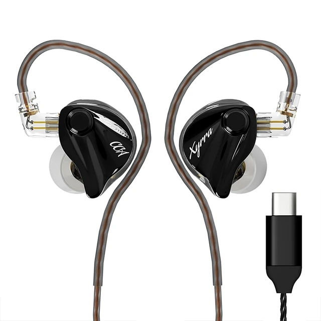 Main image of Xyrra Dual Driver in-Ear Monitor Headphones,1DD+1BD HiFi IEM Earphones,Wired Gaming Earbuds for Gamers Musicians