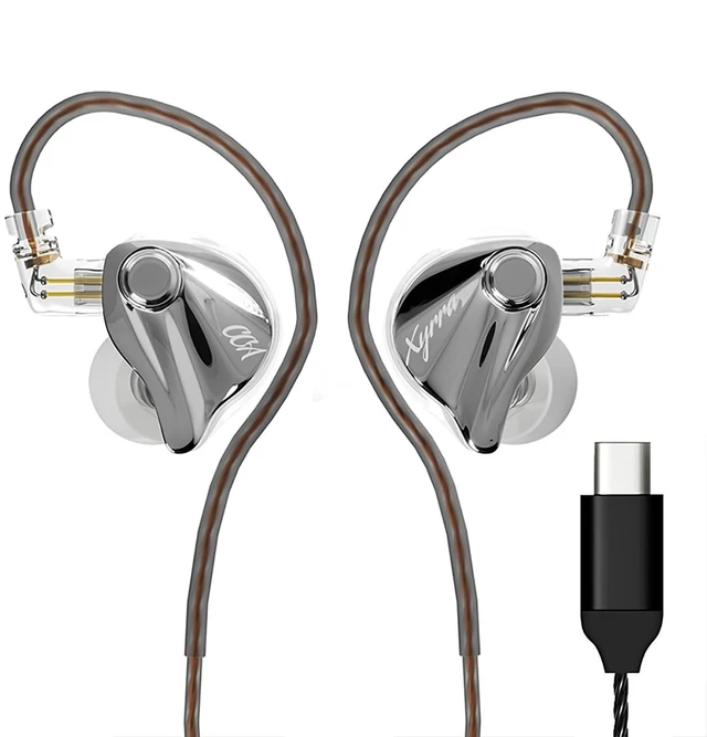 Main image of Xyrra Dual Driver in-Ear Monitor Headphones,1DD+1BD HiFi IEM Earphones,Wired Gaming Earbuds for Gamers Musicians