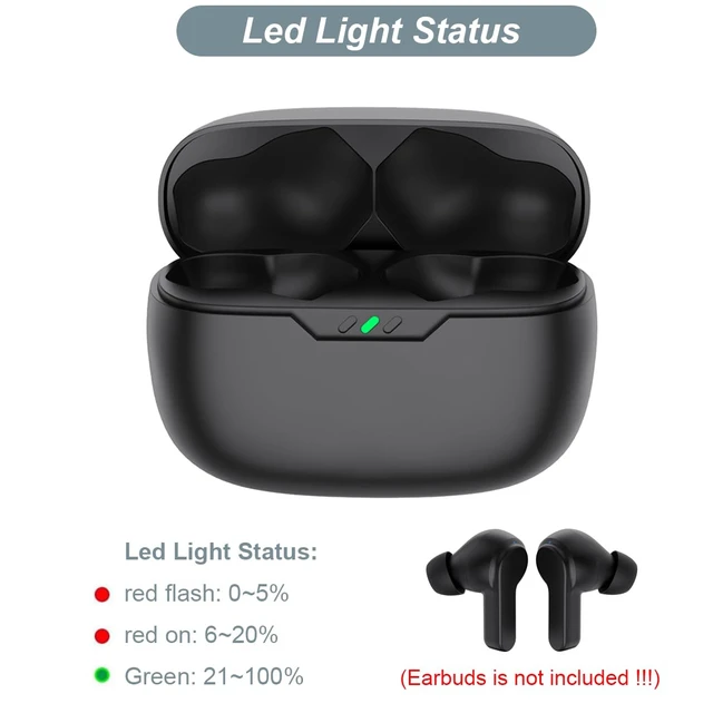 Alt view image 3 of 6 - Charging Case Compatible with JBL Vibe Beam (Not for Beam 2), Portable Charger Case Cover Dock for JBL Vibe Beam 1st Gen