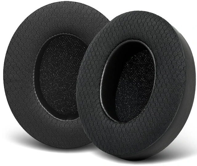 Main image of GVOEARS Replacement Ear Pads for Beats Studio 3, Mesh Fabric Ear Cushions Studio 2 3 Over Ear Headphones Cushions with Noise Cancelling Memory Foam (Black)