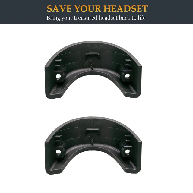 Alt view image 5 of 6 - Headphones Buckles for Xbox Wireless Headset, Same as the Stocks Headphone Clamps Replacement Parts Compatible with Microsoft Xbox Wireless Gaming Headset