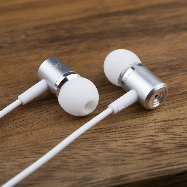 Alt view image 4 of 6 - Wired Earphones while conversing Noise Cancellation Rich Bass Earbuds Mic Noise-Canceling Wired Ear Bud Headphones Durable In-Line Volume Control,Lightweight & Comfortable & Noise Isolation