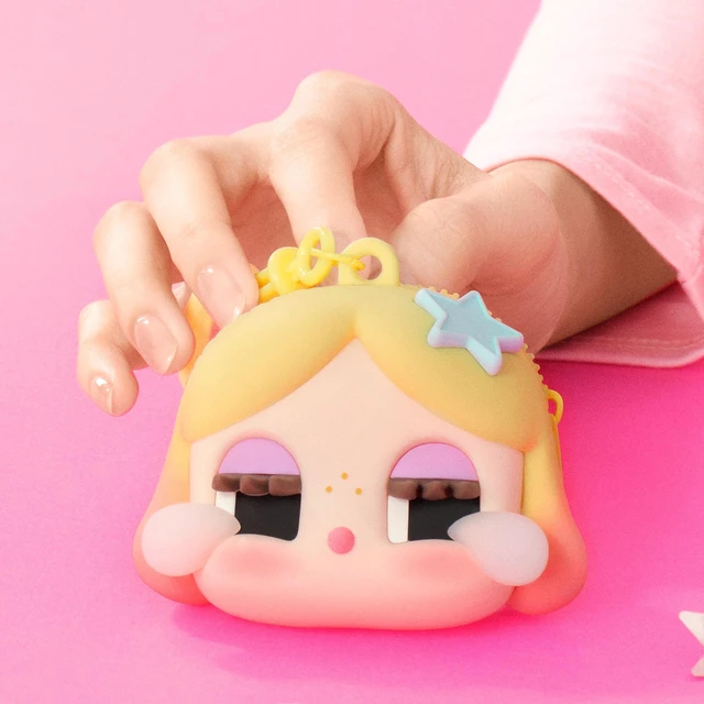 Alt view image 3 of 4 - Crybaby Shiny Shiny Series-Earphone Case (Gold) Portable Protective Carrying Bag