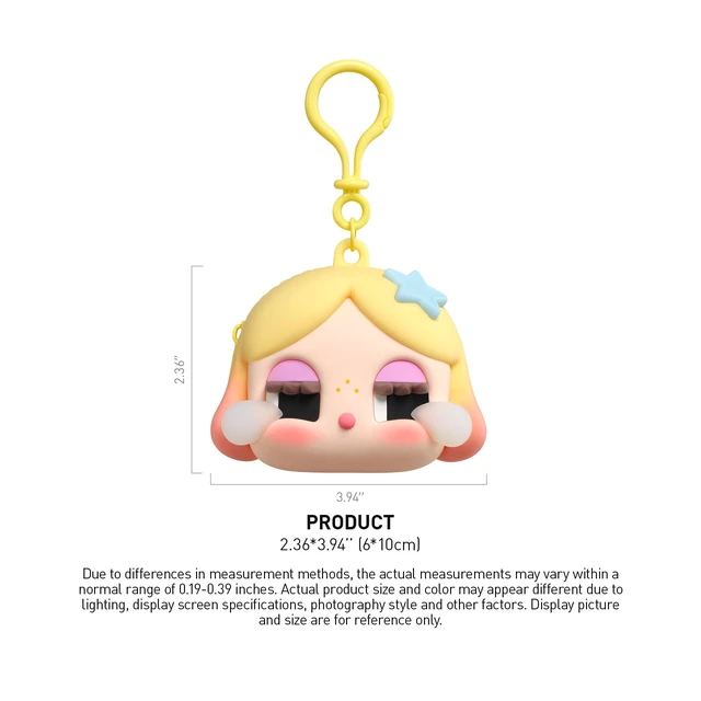 Alt view image 4 of 4 - Crybaby Shiny Shiny Series-Earphone Case (Gold) Portable Protective Carrying Bag