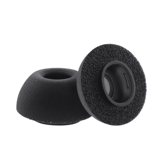 Alt view image 5 of 7 - Replacement Ear Tips for AirPods Pro 3(3rd Generation 2025), Medium Memory Foam Earbuds Tips, Fit in The Charging Case, 3 Pairs, Black