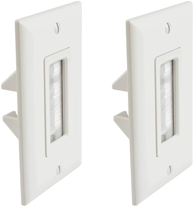 Main image of in-Wall Cable Management Kit - Hides AV Cables Behind The Wall - SA-IWCM2-W1