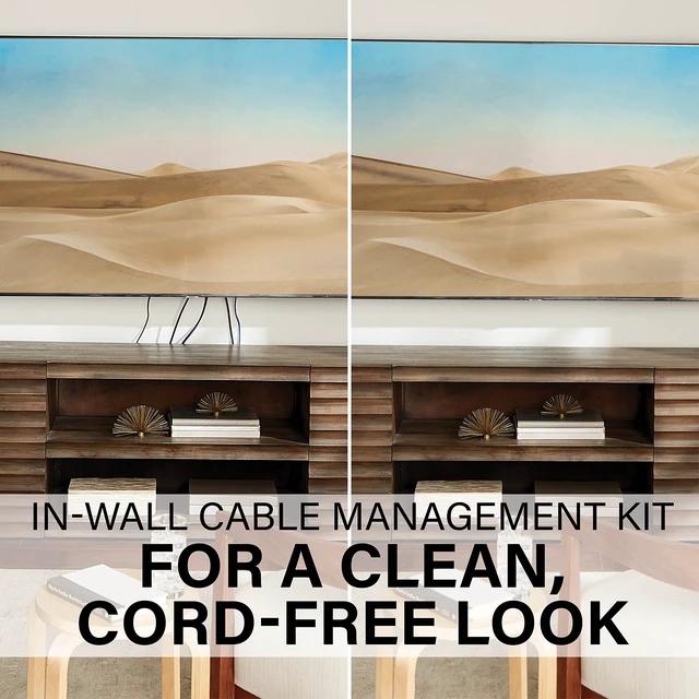 Alt view image 2 of 6 - in-Wall Cable Management Kit - Hides AV Cables Behind The Wall - SA-IWCM2-W1