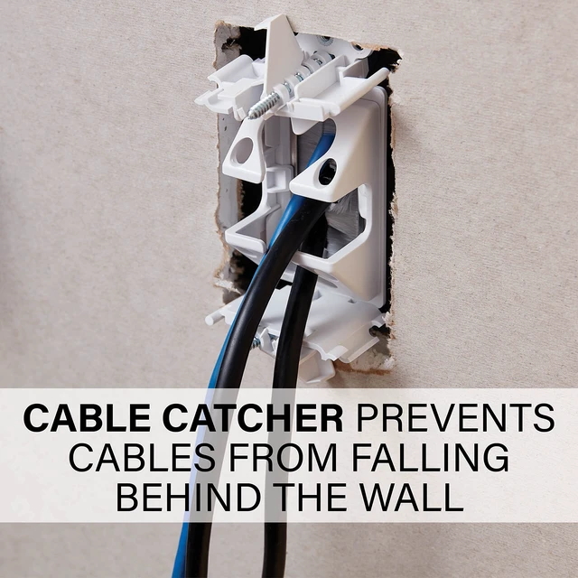 Alt view image 4 of 6 - in-Wall Cable Management Kit - Hides AV Cables Behind The Wall - SA-IWCM2-W1