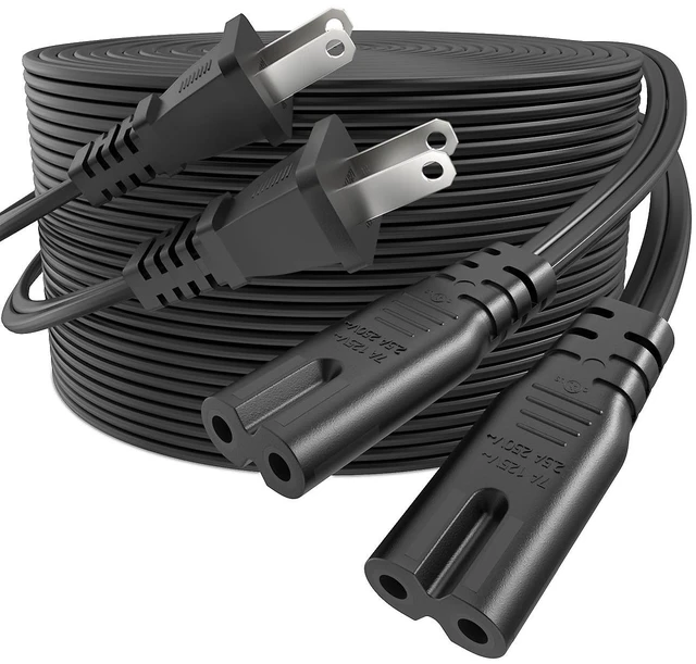 Main image of 6FT for JBL Partybox Charger,for ONN Party Speaker,JBL Soundbar,ION Speaker 2 Pack AC Power Cord for JBL PartyBox 110 320 310 710 1000 Encore Essential On-The-Go Speaker,Boombox 3/4,ONN Party Speaker