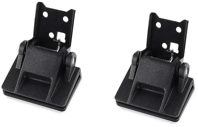 Main image of 2Pcs Turntable Dust Cover Hinges,Plug and Play Fit for Akai AP-206,AR-AR,Yamaha P-200,Fix Cracked Broken Hinge Prevent Dust Cover Drop Scratch Turntable Platter(2)