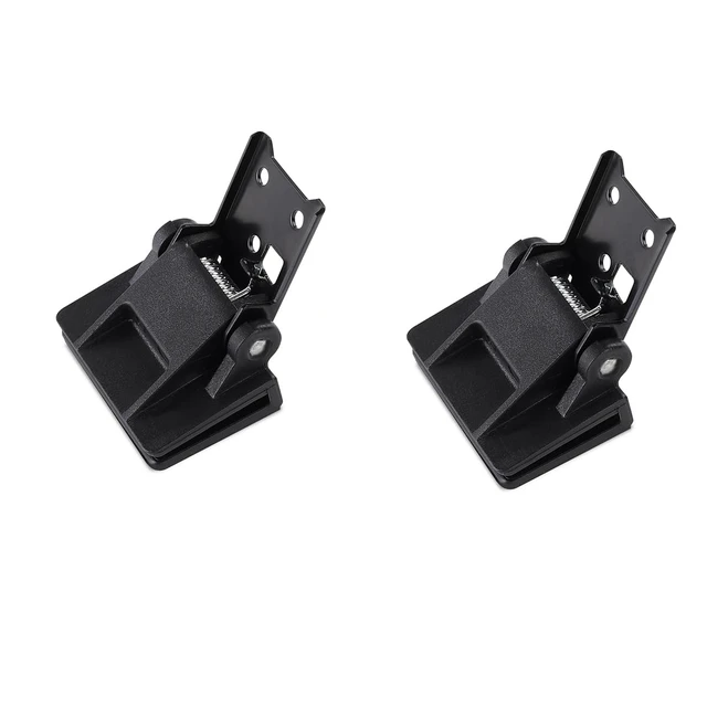 Alt view image 7 of 7 - 2Pcs Turntable Dust Cover Hinges,Plug and Play Fit for Akai AP-206,AR-AR,Yamaha P-200,Fix Cracked Broken Hinge Prevent Dust Cover Drop Scratch Turntable Platter(2)