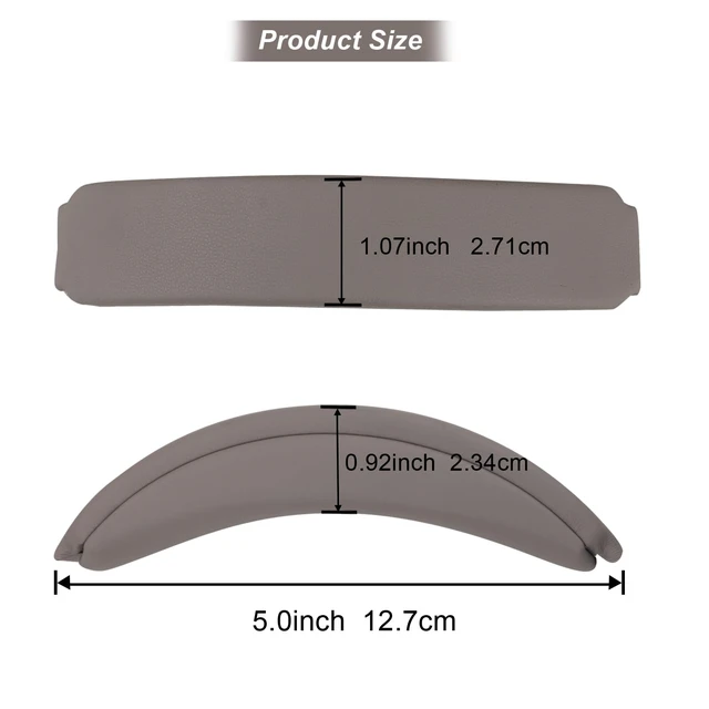 Alt view image 2 of 7 - Replacement Headband for Bose QC35 QC45 QC35ii, Headphones Accessories Easy to Install (Sandstone)