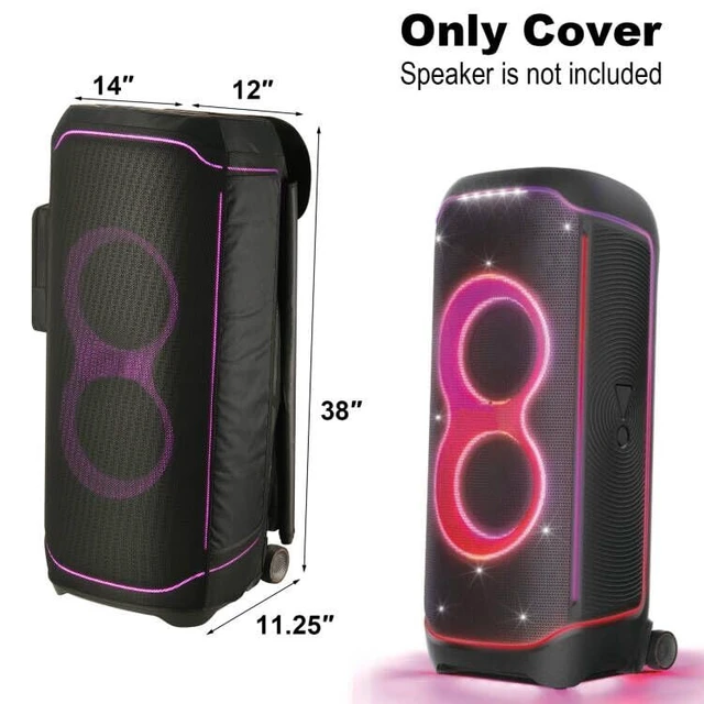 Alt view image 2 of 7 - Speaker Cover Compatible with JBL PartyBox Ultimate Portable Speaker, Dust Cover Storage Bag Sleeve with Accessory Pocket for JBL PartyBox Ultimate