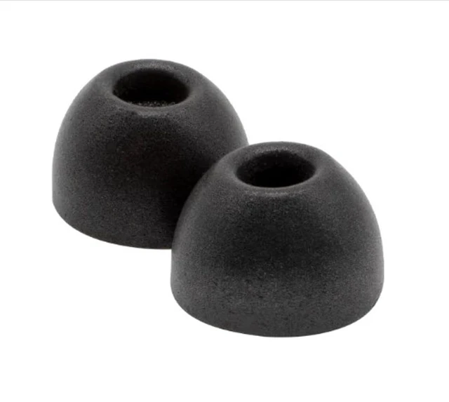 Alt view image 2 of 7 - Memory Foam Replacement Earbud Tips for Plantronics Voyager 5200, Legend Headsets Ultimate Comfort, Secure Fit, Superior Noise Isolation Black, Small (3 Pairs)