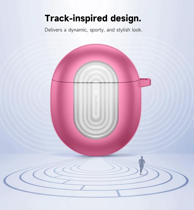 Alt view image 3 of 7 - Magnetic Bumper Cases for Google Pixel Buds Pro 2 (2024) and Pixel Buds Pro (2022) Case Cover, Rugged Shockproof Protective Covers with Carabiner & Cleaning Kit & Removal Tool, Pink