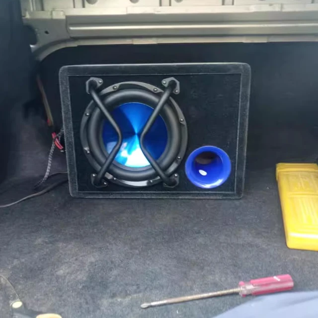Alt view image 7 of 7 - 12" Speaker Bar Grill: Matte Black Metal Car Audio Speaker Grill Cover, Subwoofer Grill Cover Protector
