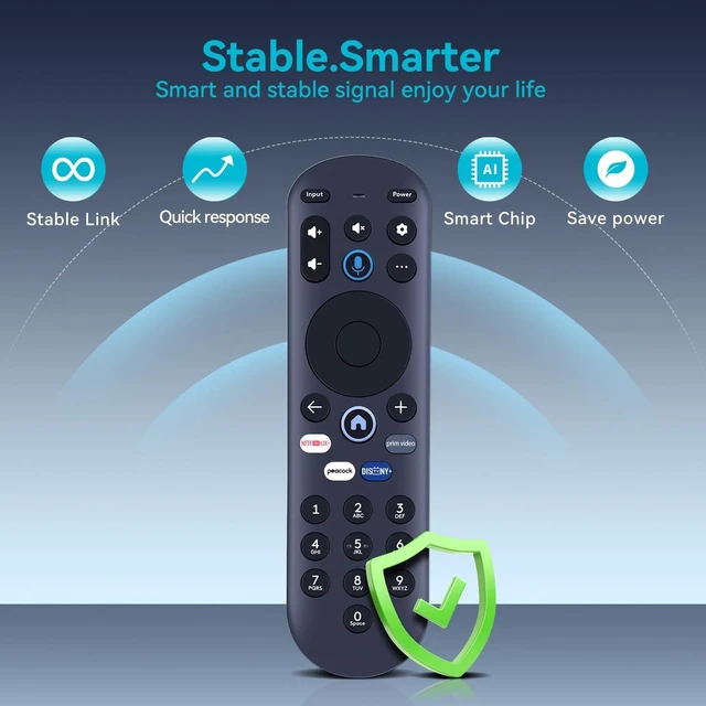 Alt view image 2 of 7 - Replacement Remote for Pioneer Element Xumo TV, for Hisense X UHD LED XClass TV Remote CP-RC1NA-23 MG3-R34010/297107 (No Voice Function)