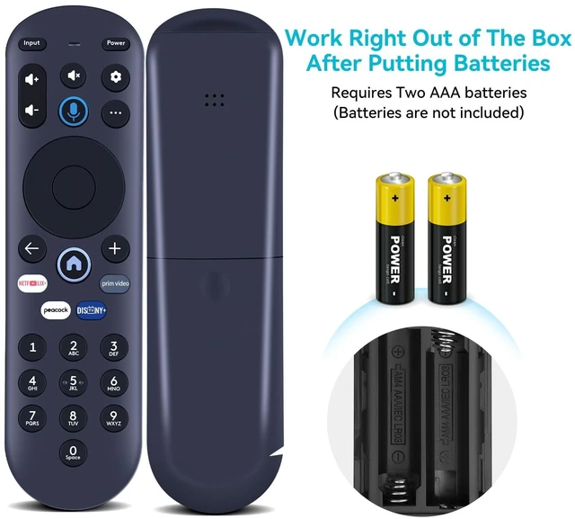 Alt view image 7 of 7 - Replacement Remote for Pioneer Element Xumo TV, for Hisense X UHD LED XClass TV Remote CP-RC1NA-23 MG3-R34010/297107 (No Voice Function)