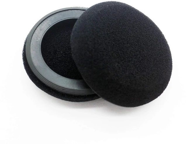 Main image of HW540 EncorePro Ear Pads by Premium Replacement Earpads Spare Foam Cushions Cover Repair Parts for Plantronics HW530 HW530D HW540D HW535USB HW545 HW545USB HW545-M Headsets (2 Pair)