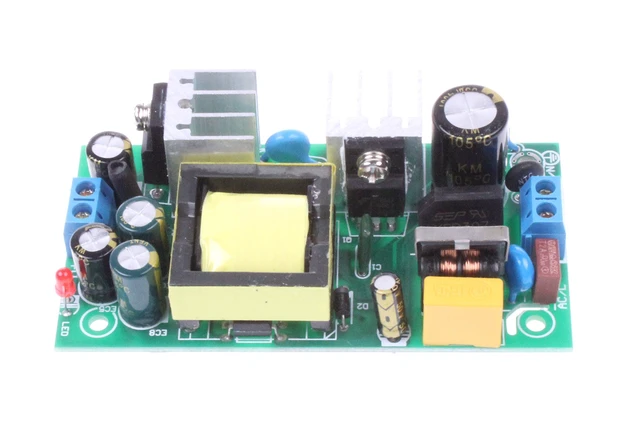Alt view image 2 of 6 - AC to DC Precision Buck Power Supply Module AC 120V 100V-264V to 5V 3A 3000mA Isolated Step-Down DC Module (5V 3A) Green