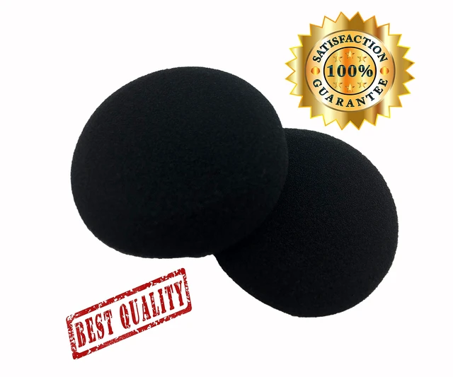 Alt view image 4 of 4 - HW540 EncorePro Ear Pads by Premium Replacement Earpads Spare Foam Cushions Cover Repair Parts for Plantronics HW530 HW530D HW540D HW535USB HW545 HW545USB HW545-M Headsets (2 Pair)