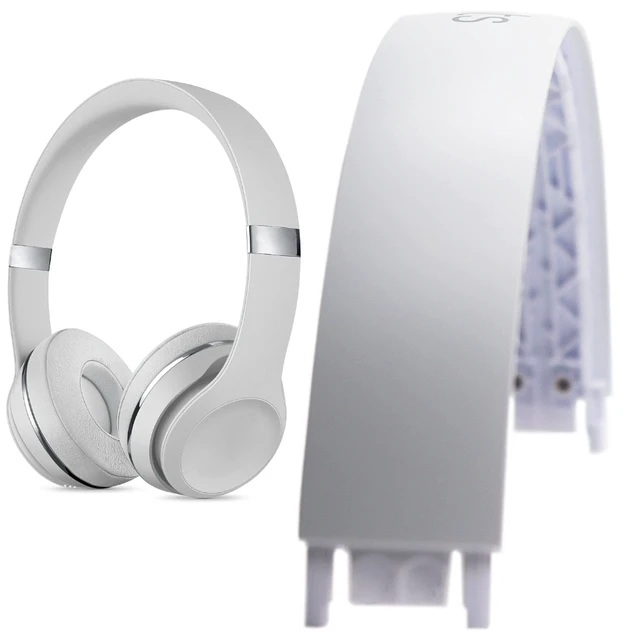 Alt view image 2 of 7 - Solo3 Headband Replacement Parts Accessories Solo2 Headband Repair Kit Compatible with Solo 3.0 Solo 2.0 Top HeadbandMatt Silver