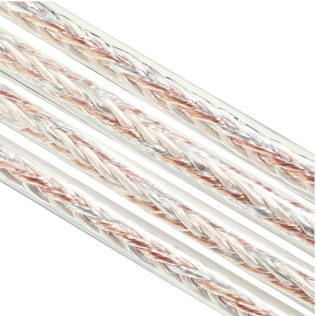 Alt view image 2 of 7 - 10 AWG Audiophile Power Cable, Hi-End OFC Power Cord for HiFi Systems (5ft)